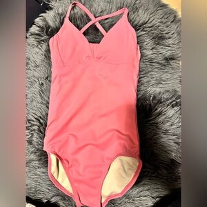 Jo+Jax pink leotard
